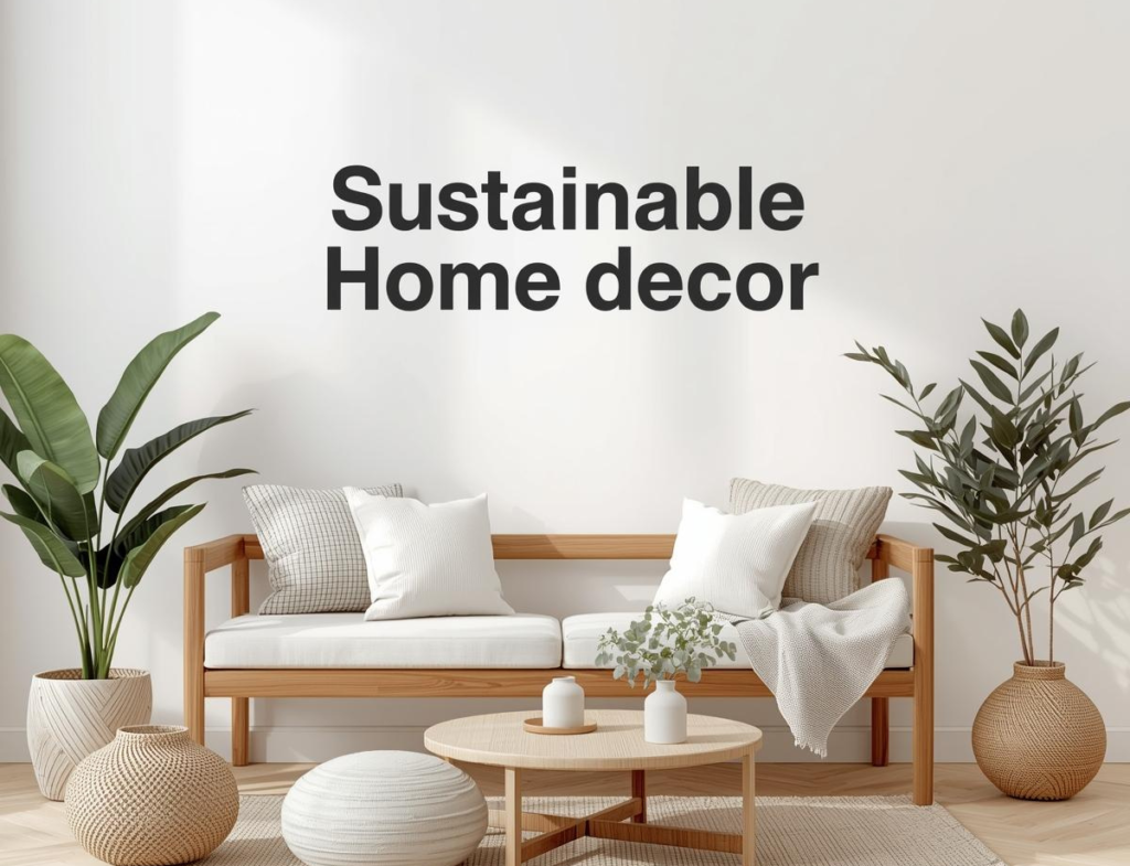 Sustainable home decor