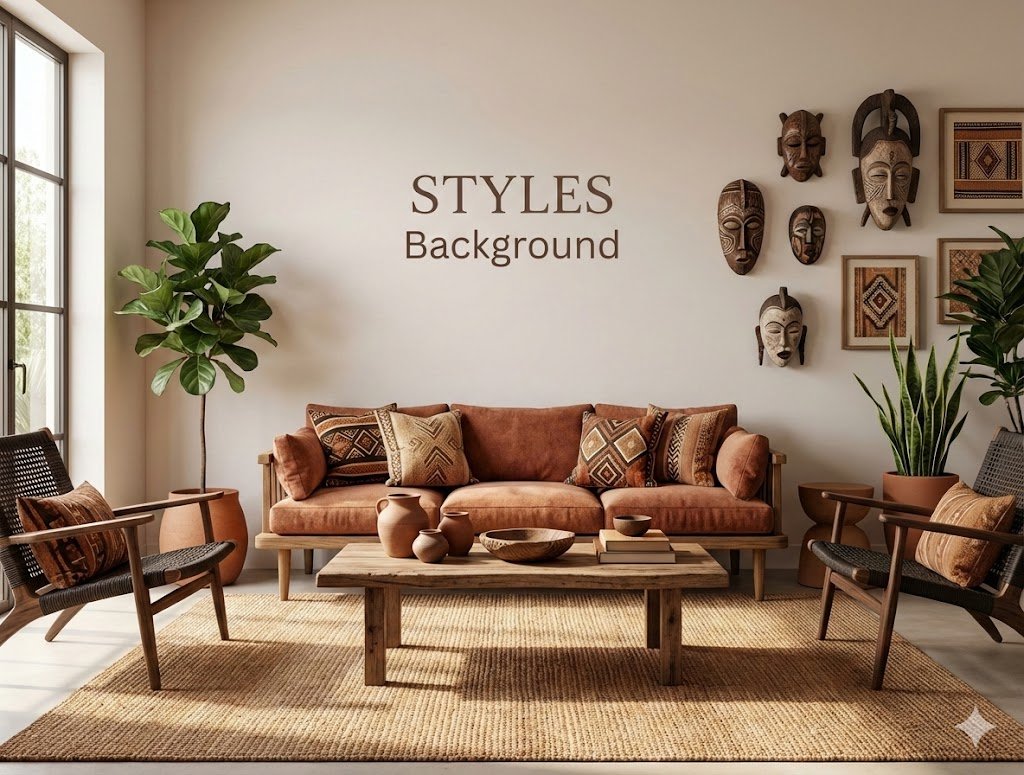 African living room decor ideas