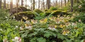 epimedium plant, epimediums