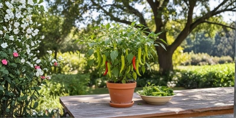 Anaheim Pepper Plant